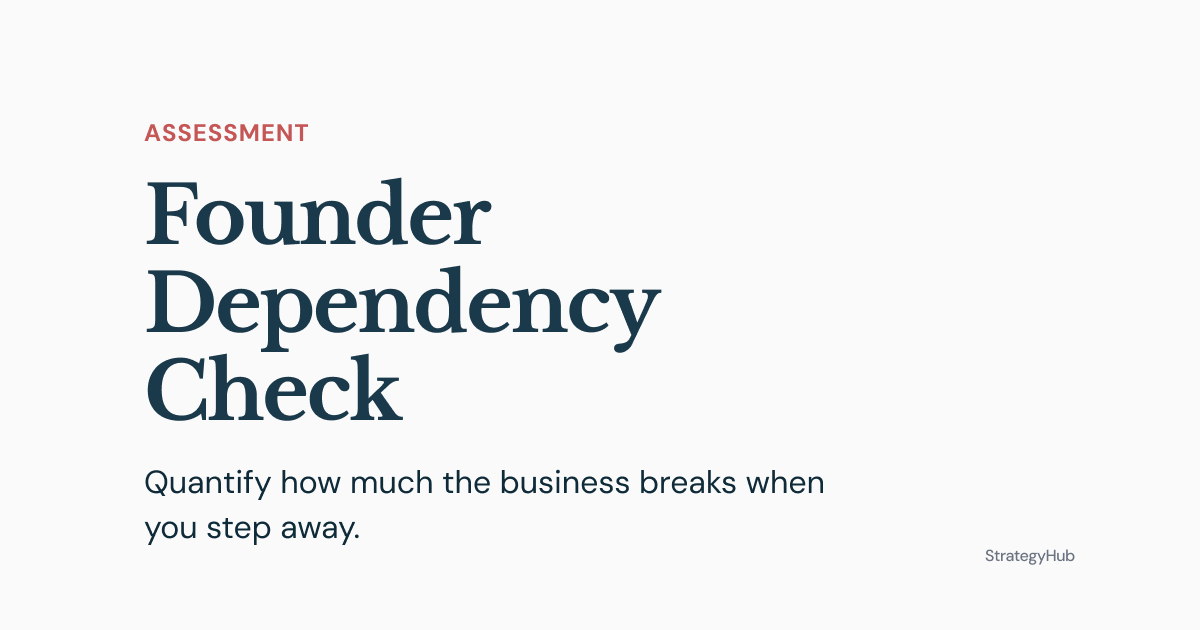 Founder Dependency