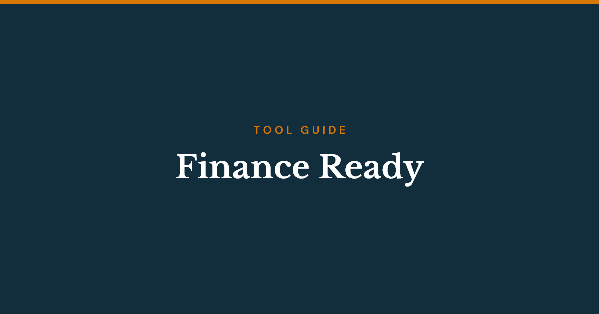 Build a Finance Function Buyers Want. Run It Like You're Keeping It