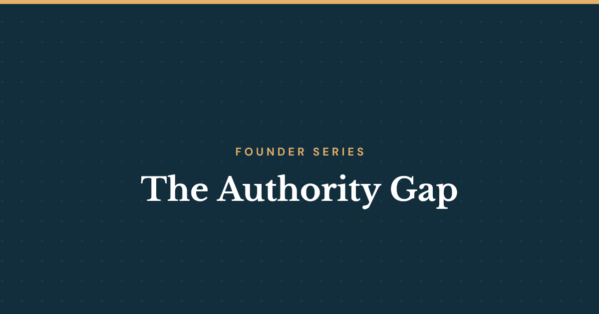 The Authority Gap: 7 Metrics That Expose Succession Risk in UK SMEs