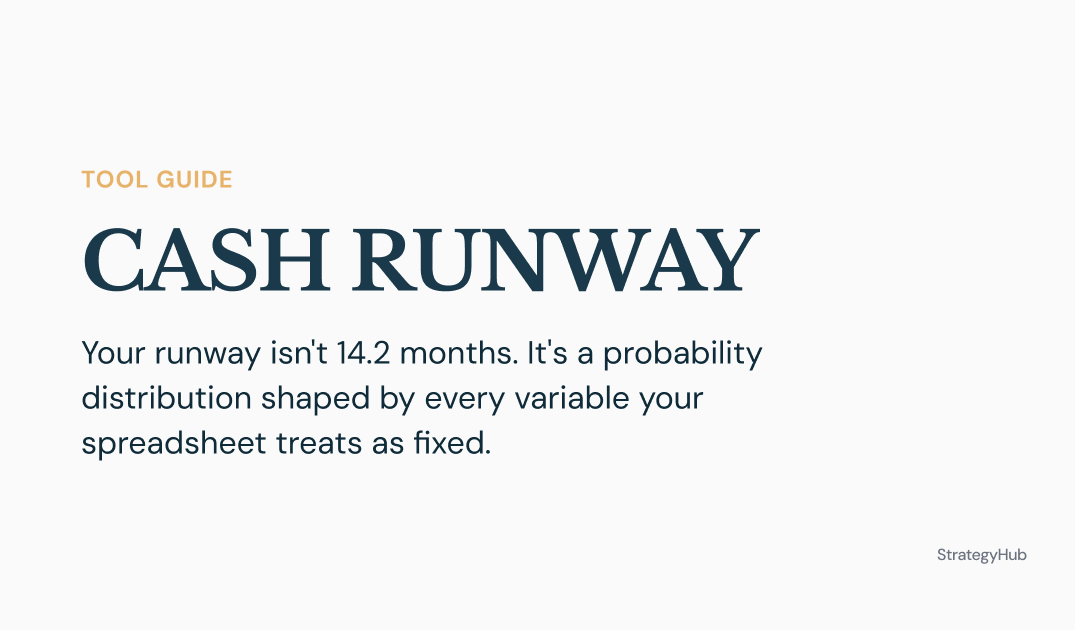 Your Runway Is a Range, Not a Number