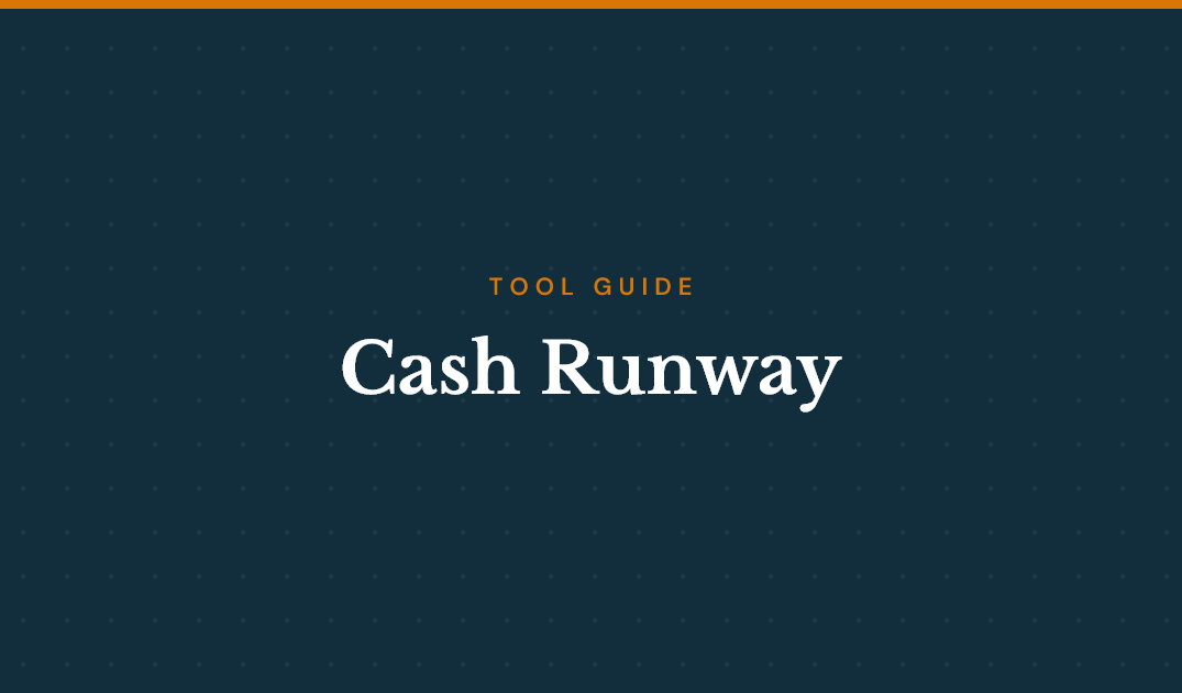 Monte Carlo cash runway simulation showing P10 P50 P90 probability distribution for SME cash planning